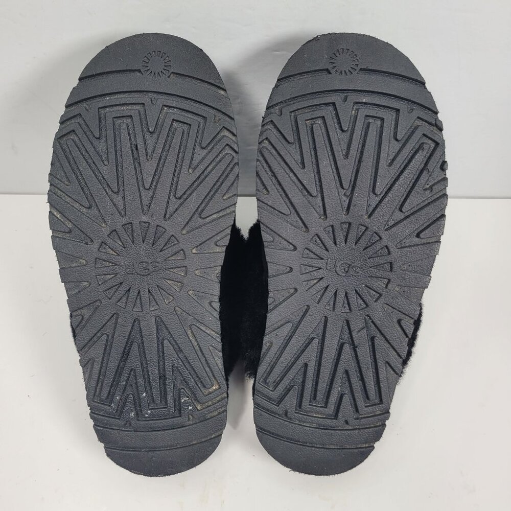 UGG Disquette Women's Black Slip on Slipper S/N 1122550 US Size 7 - Picture 7 of 8